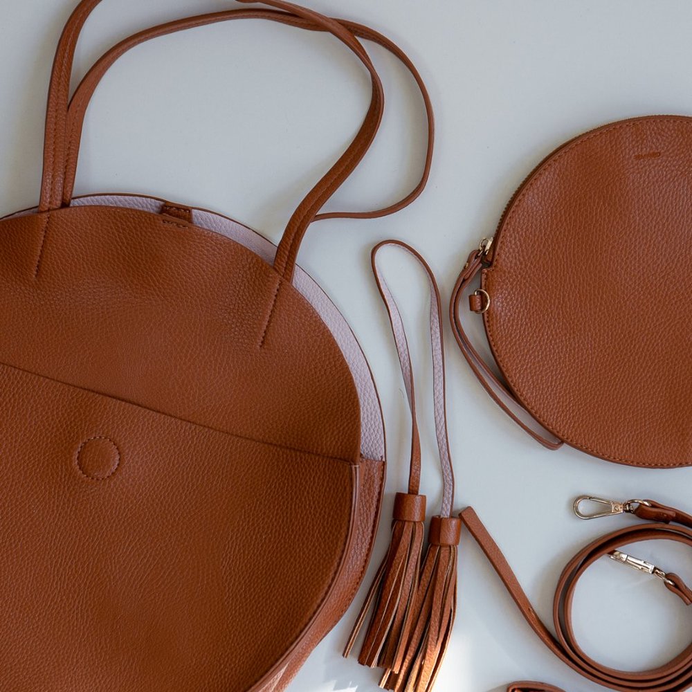Anthropologie Remi/Reid Circle Handbag